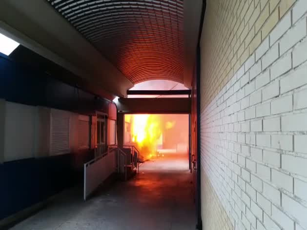 Incendio en la escuela de Alsasua
