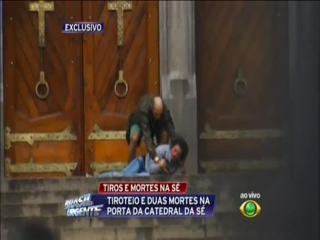 Acto heroico de un mendigo en Brasil que muere tiroteado tras liberar a una rehén
