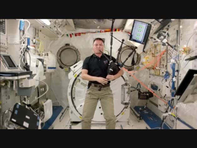 Homenaje en el espacio