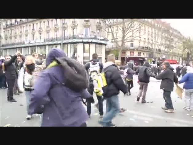 Manifestaciones por la Cumbre del Clima de París