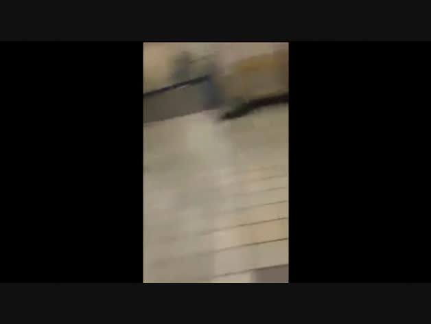Graban con el móvil la detención del sospechoso en el metro de Londres