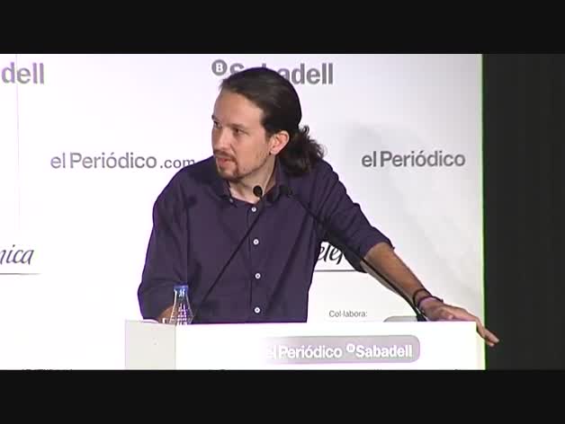 El líder de Podemos cree que una gran mayoría de los catalanes no apostaría por la independencia