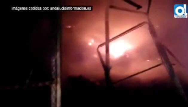 Atentado contra una torre de vigilancia en Conil (Cádiz)