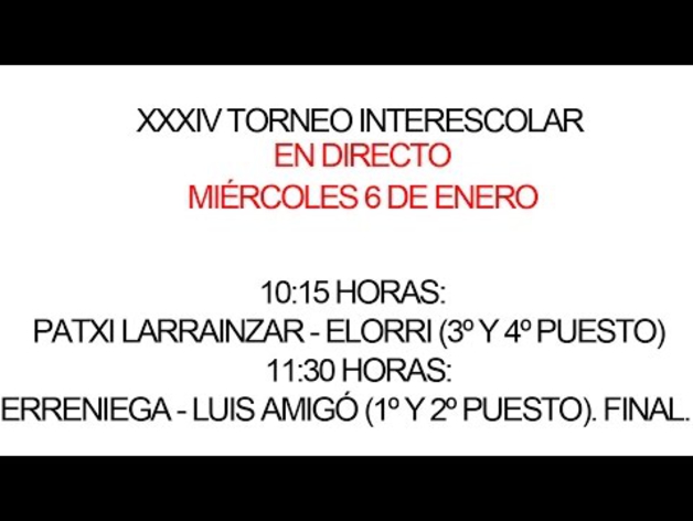 Así fue la final del Interescolar y el partido por el tercer puesto