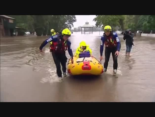 Evacuaciones en Australia por las lluvias torrenciales