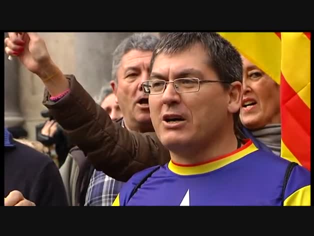 Manifestación independentista en Barcelona