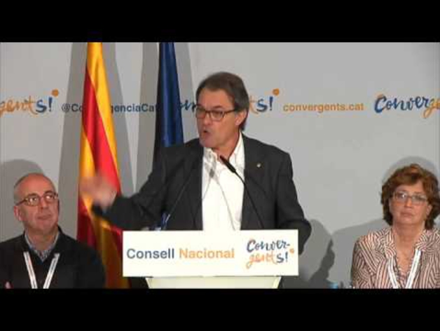 Artur Mas reconoce que formaba más "parte del problema que de la solución"