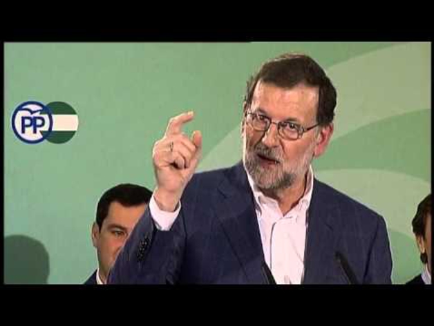 Rajoy: "Necesitamos un presidente con dignidad"