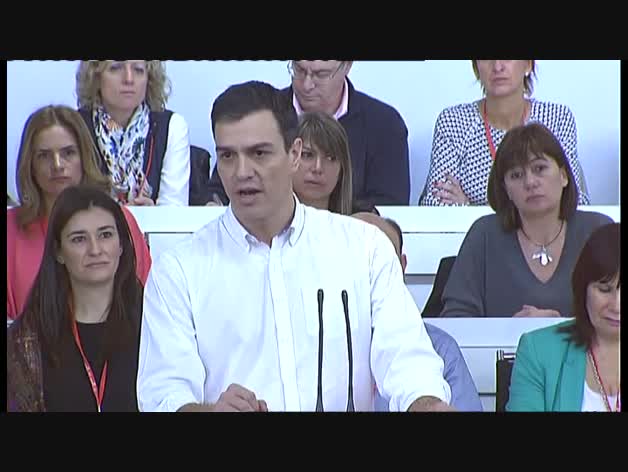 Intervención de Sánchez en el Comité Federal del PSOE