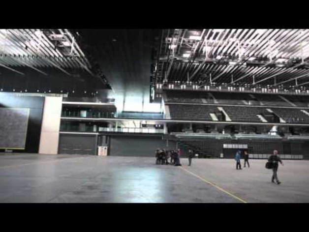 Visita al pabellón Navarra Arena