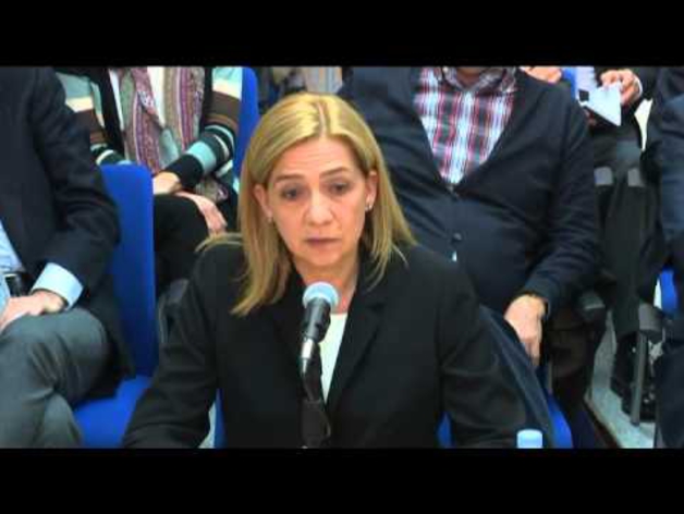 La infanta se sitúa fuera de toda actividad en Aizoon