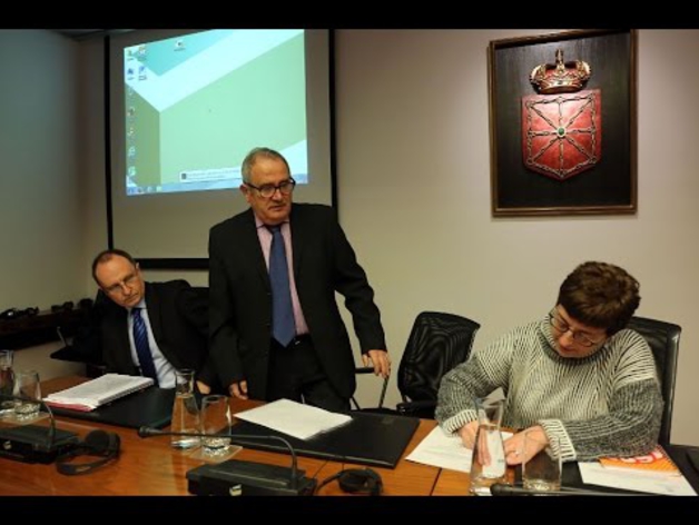 Comparecencia de Osasuna en el Parlamento