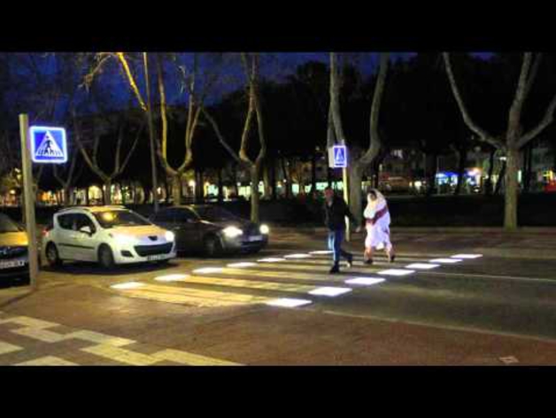 Paso de peatones 'inteligente' en Cambrils