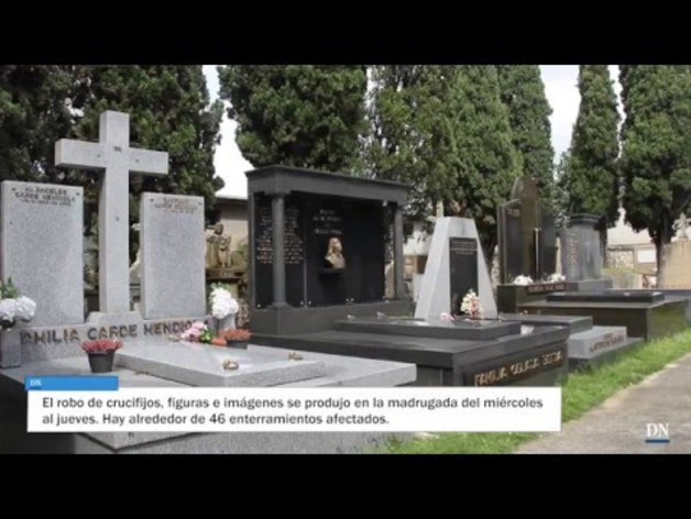 Robos en el cementerio de Pamplona