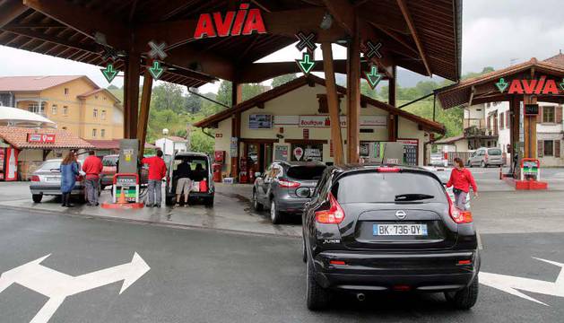 Rutas alternativas y depósito lleno