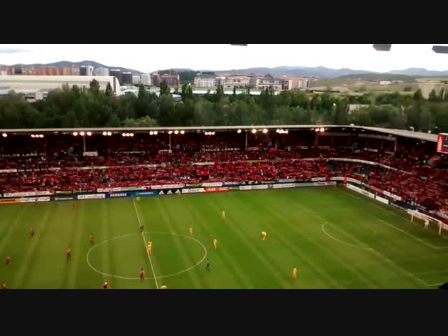 Riau-Riau en el Osasuna-Girona
