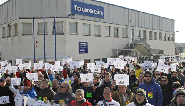 Faurecia cerrará su planta de Burlada en diciembre