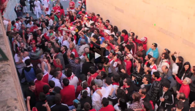 El particular encierro del 15 de julio