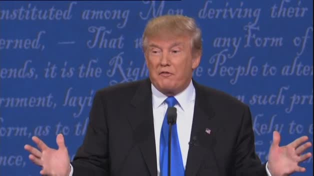 Primer debate televisado entre Hillary Clinton y Donald Trump