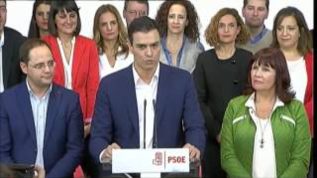 La amarga y breve historia de Pedro Sánchez al frente del PSOE