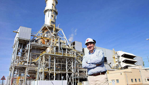 Juan Miguel Herranz, director de las dos plantas de ciclo combinado que EDP tiene en Castejón.