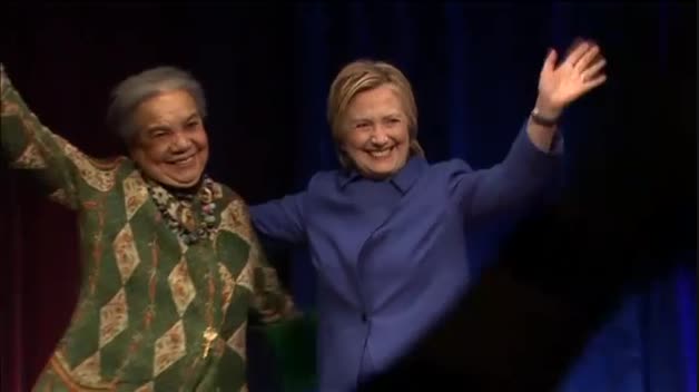 La reaparición de Hillary Clinton