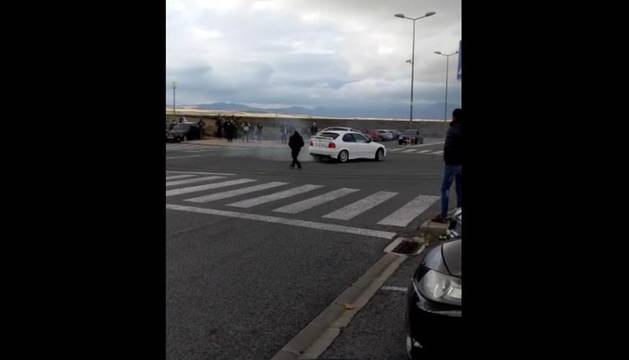 Carreras ilegales en la Comarca de Pamplona