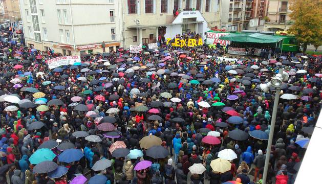 Manifestación en Alsasua