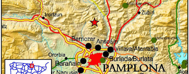 Terremoto de 4,2 grados en Navarra