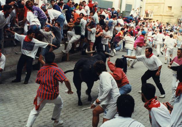 Momento en el que Barragán sale de la plaza de toros.