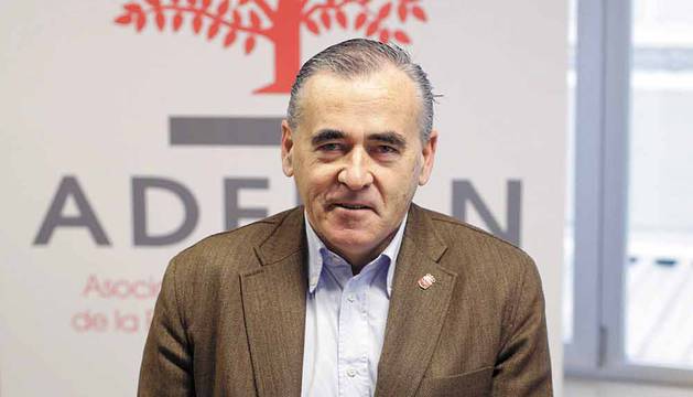 Francisco Esparza Unsain, presidente de la asociación navarra de empresas familiares (Adefan).