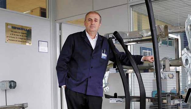 José Antonio Olangua Ramos, gerente del grupo Gestamp Navarra.