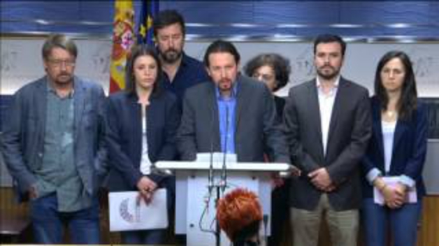 Unidos Podemos inicia conversaciones para presentar una moción de censura al Gobierno