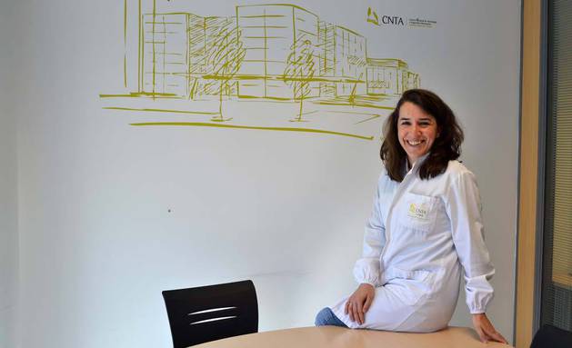 Carolina González Ferrero, que dirigirá el estudio de la Dieta Primicia, en CNTA en cuyo departamento de I+D+i trabaja.