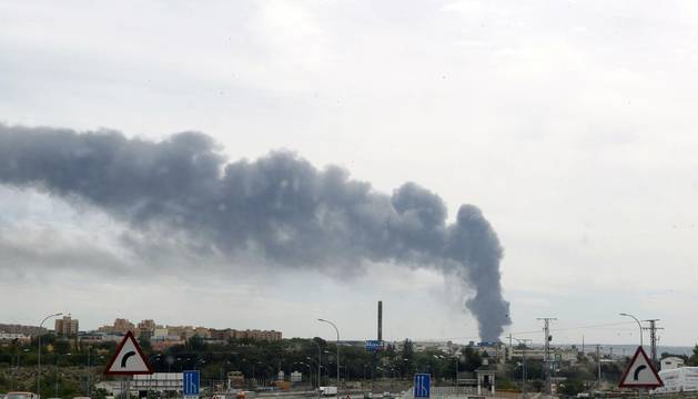 Explosión en una fábrica de reciclaje en Arganda del Rey