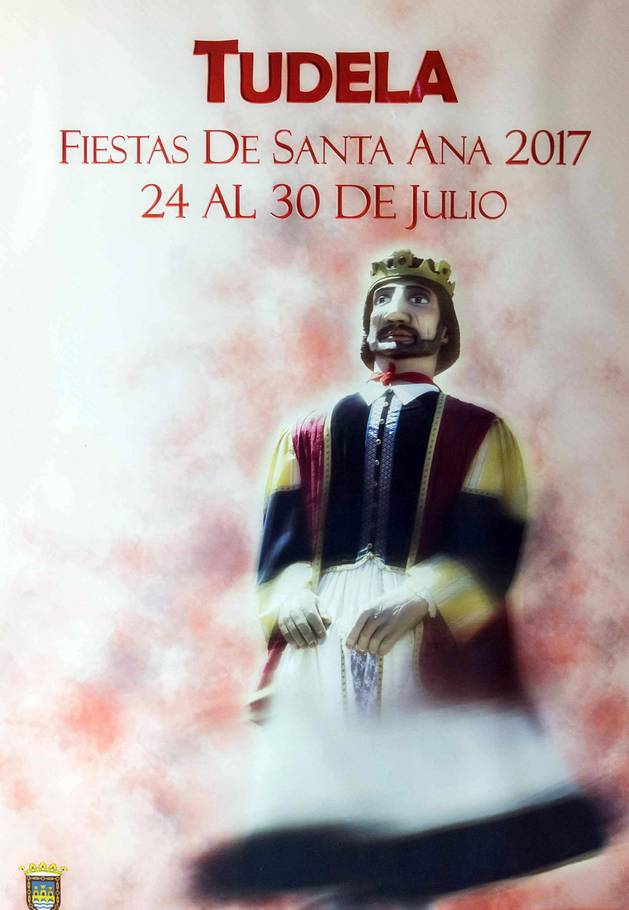La obra Gigantes Fiestas gana el concurso de carteles de fiestas Tudela 2017