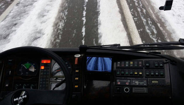 Granizada en Navarra