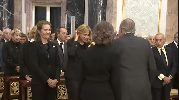 La Infanta Cristina en el Palacio Real tras cuatro años de ausencia
