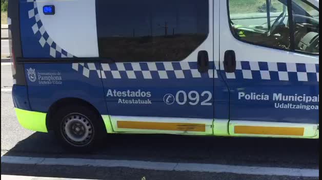 Lugar del accidente en el que ha fallecido un motorista