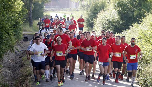 Participantes en una de las pruebas de la IV Carrera San Cristóbal Memorial Casanova.