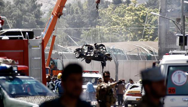Atentado suicida con camión bomba en Kabul