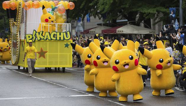 Resultado de imagen para Japón celebra un año de fiebre Pokémon Go