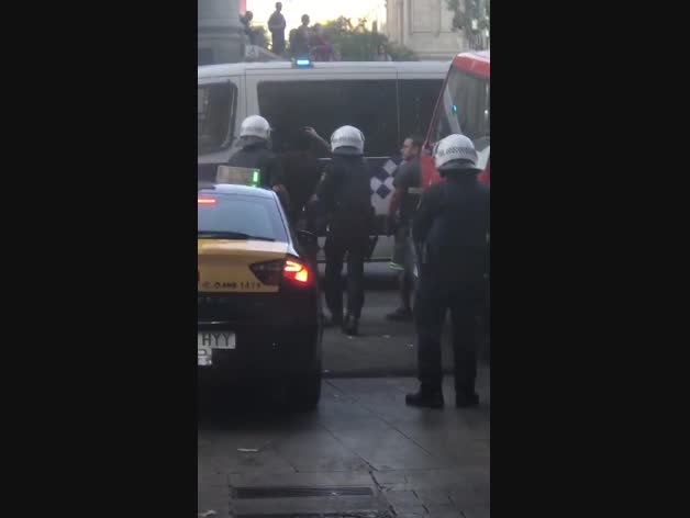 Detención de uno de los terroristas de Barcelona
