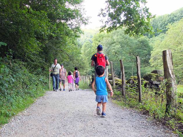 Rutas con niños: Xorroxin