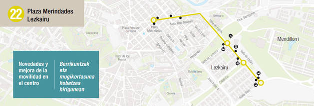 Nueva línea 22 de villavesas.