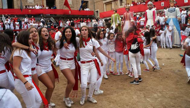 Cohete de las fiestas de Villafranca