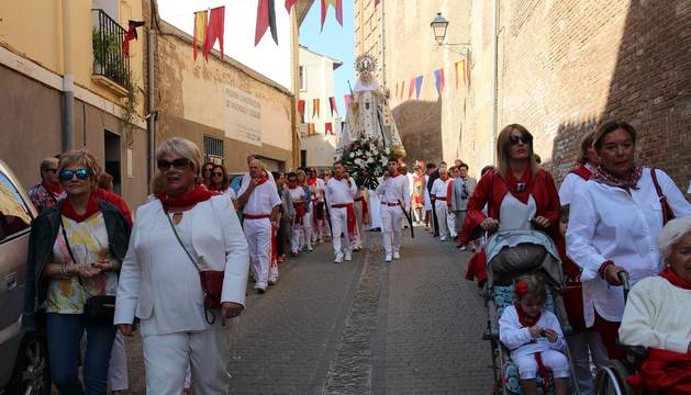 Procesión de fiestas de Corella 2017