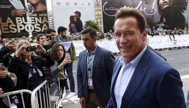 San Sebastián recibe a Schwarzenegger