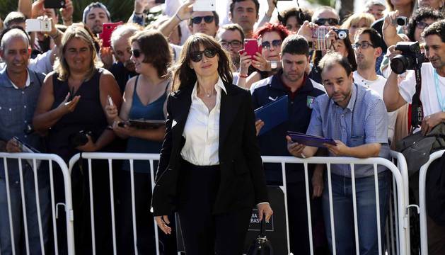Monica Bellucci llega a San Sebastián