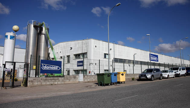 Foto de la planta de Danosa en el polígono industrial de Las Labradas de Tudela.